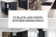 87 black and white kitchen design ideas cover