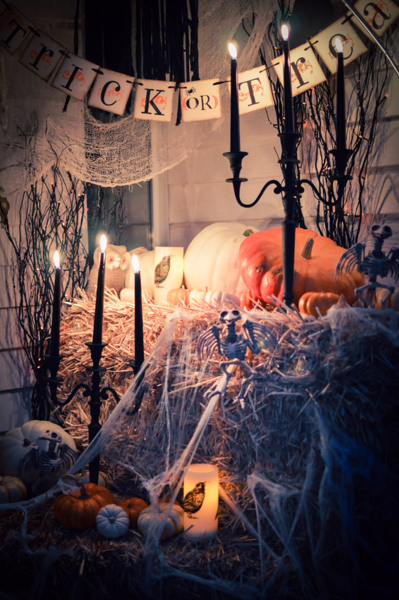 Trick or treat! 90 cool outdoor halloween decorating ideas