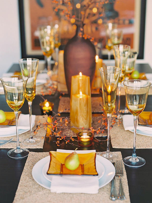 beautiful thanksgiving table decorations