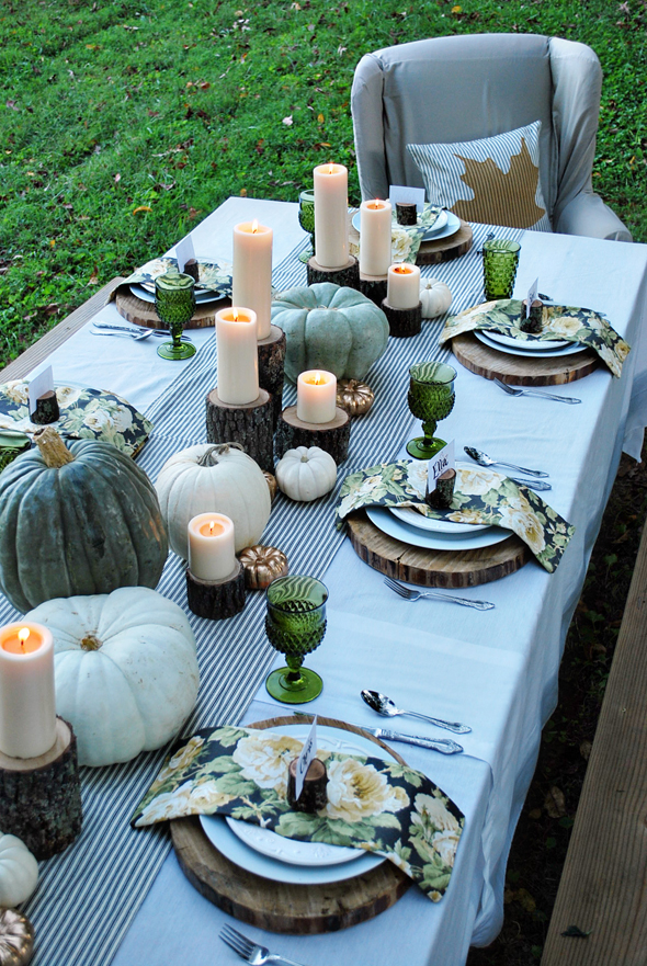 beautiful thanksgiving table decorations