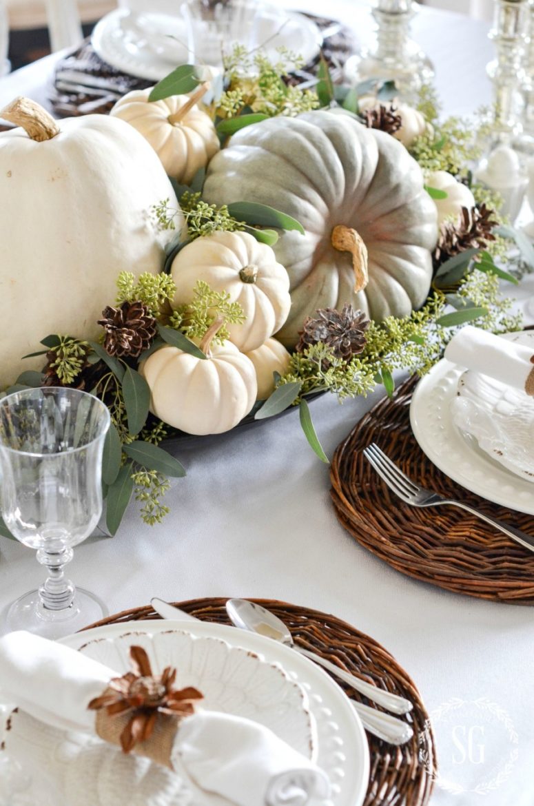 beautiful thanksgiving table decorations