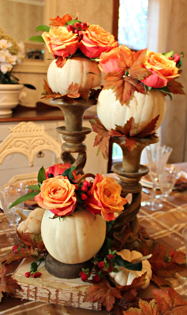 beautiful thanksgiving table decorations