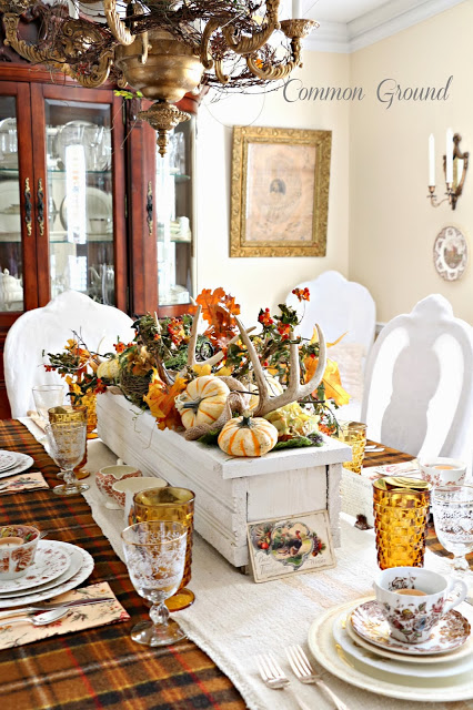 beautiful thanksgiving table decorations