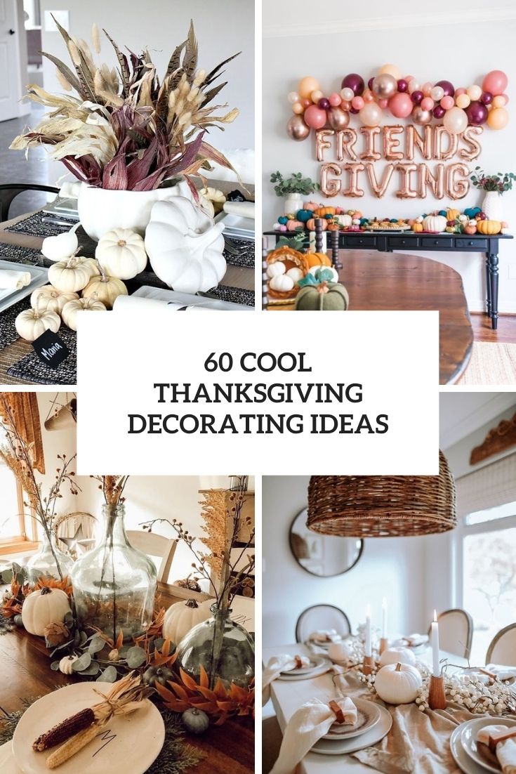 cool thanksgiving decorating ideas cover