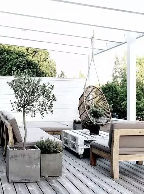 Image showcasing 57 Cool Outdoor Living Rooms - DigsDigs