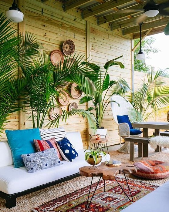 57 Cool Outdoor Living Rooms DigsDigs