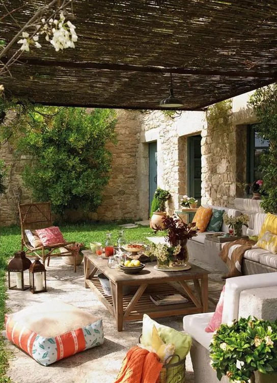 57 Cool Outdoor Living Rooms DigsDigs