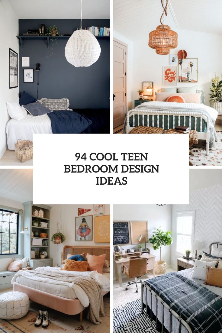 94 Cool Teen Bedroom Design Ideas