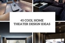 45 cool home theater design ideas cover