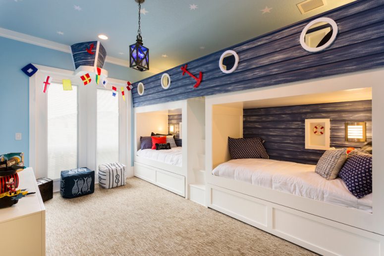 two boys bedroom