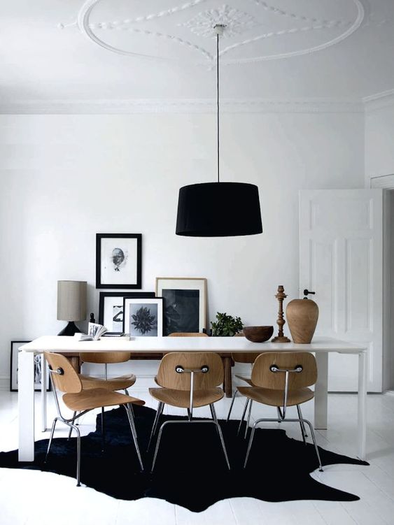 Black & white chairs deals