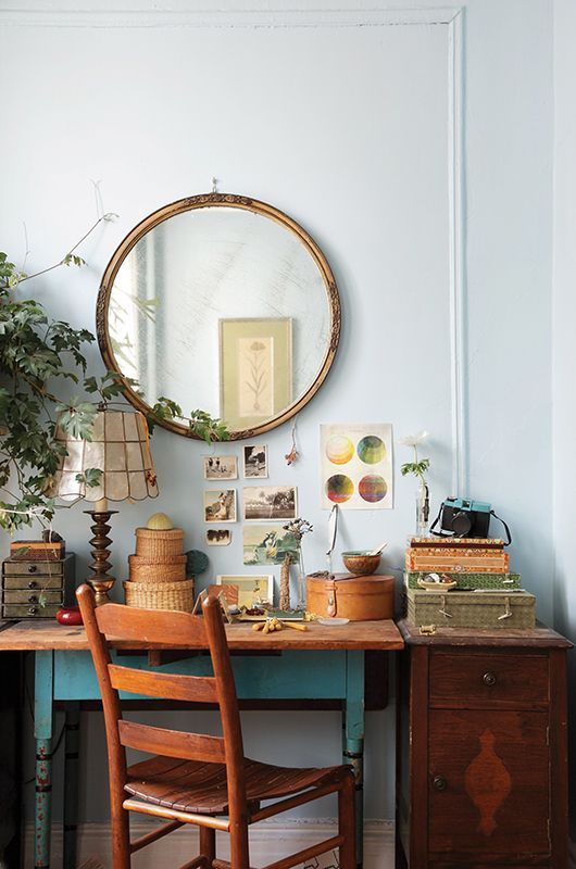 45 Charming Vintage Home Offices - DigsDigs