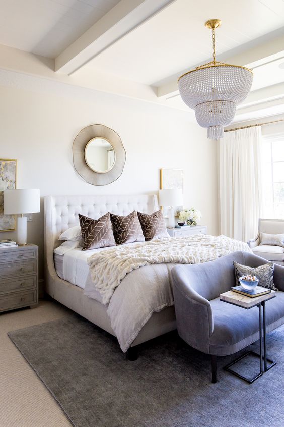 glam bedroom ideas