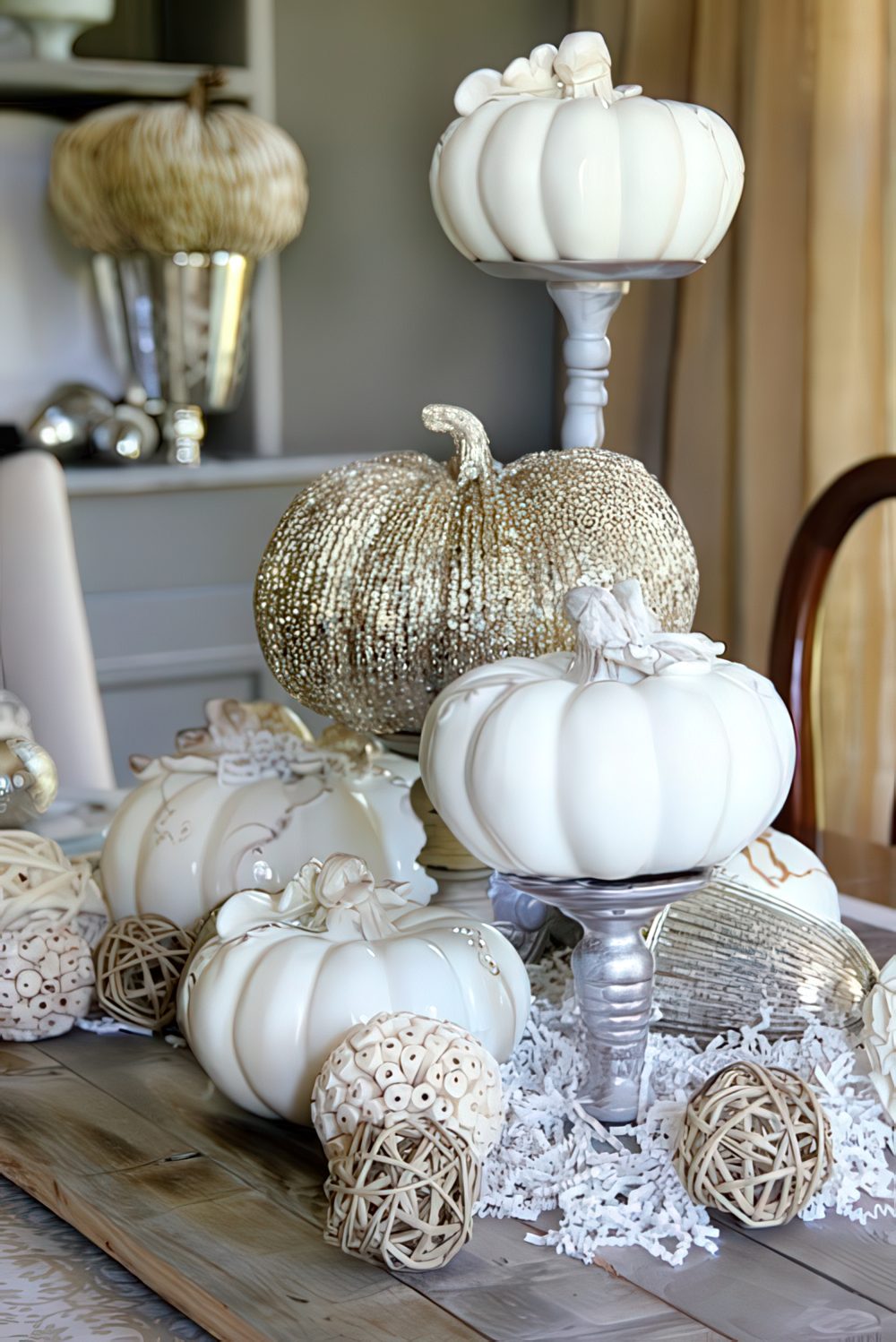 65 Awesome Pumpkin Centerpieces For Fall And Halloween Table DigsDigs