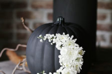 50 ideas for elegant black and white halloween