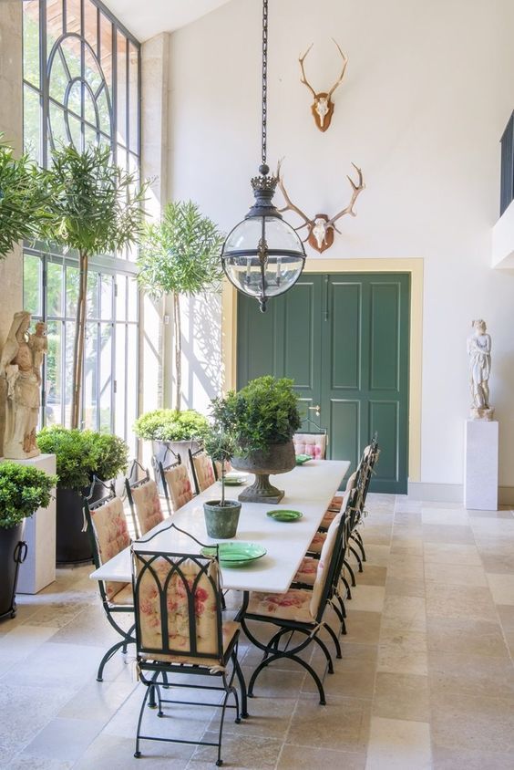 75 Charming French Dining Room Design Ideas - DigsDigs