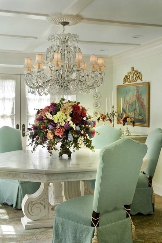 75 Charming French Dining Room Design Ideas - DigsDigs