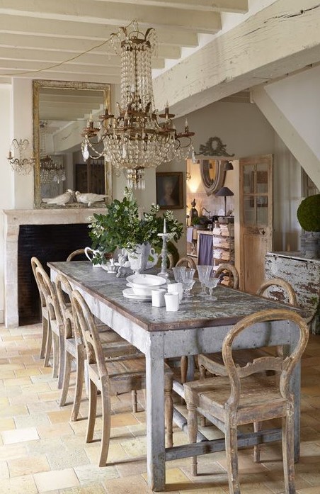 75 Charming French Dining Room Design Ideas DigsDigs