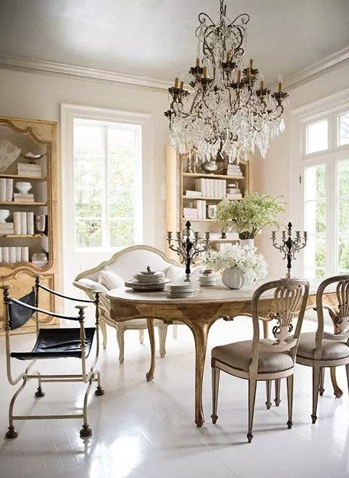 75 Charming French Dining Room Design Ideas DigsDigs