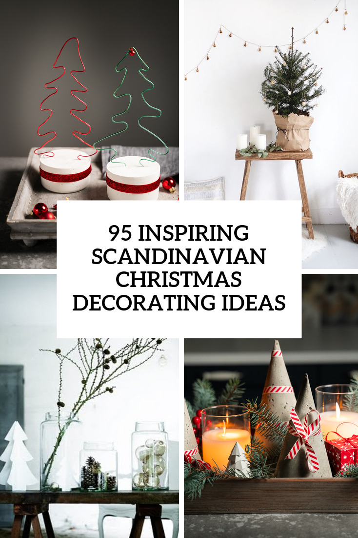 93 Inspiring Scandinavian Christmas Decorating Ideas - DigsDigs