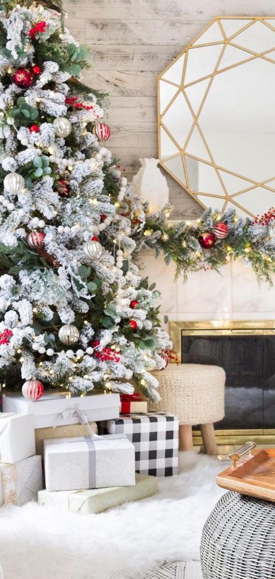 53 Exciting Silver And White Christmas Tree Decor Ideas  DigsDigs