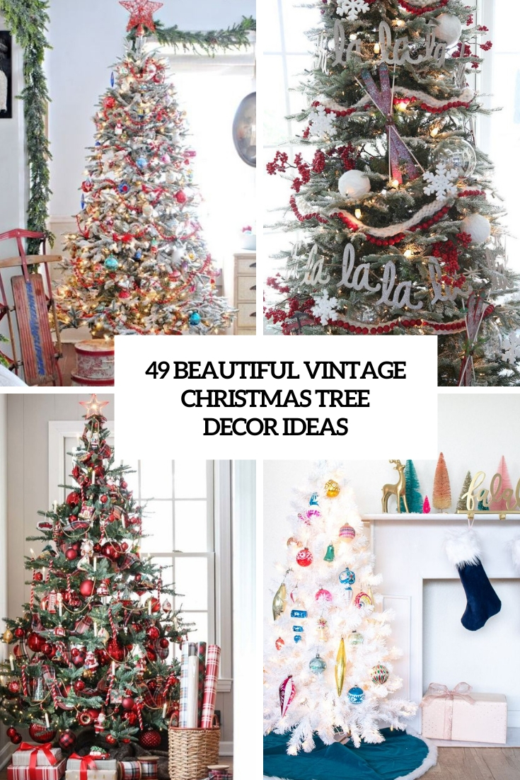 10+ mẫu thiết kế vintage decorations for christmas tree đẹp mê hồn cho ...