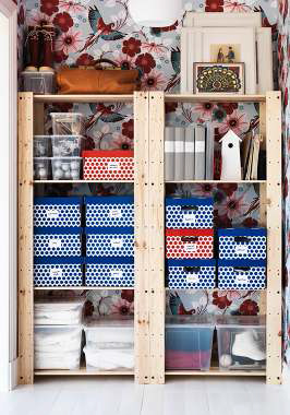 IKEA Storage Organization Ideas 2013