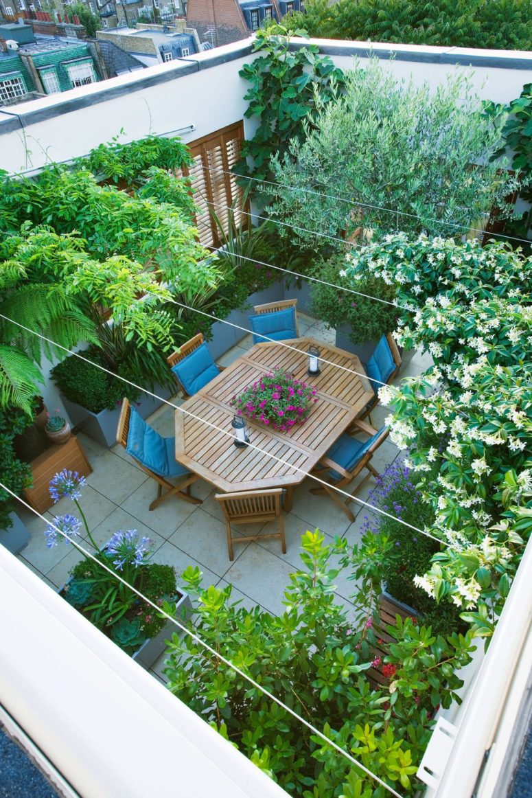 75 Inspiring Rooftop Terrace Design Ideas - DigsDigs on Roof Terrace Garden Design
 id=55382