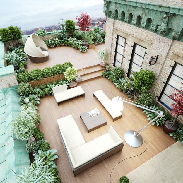 inspiring rooftop terrace design ideas