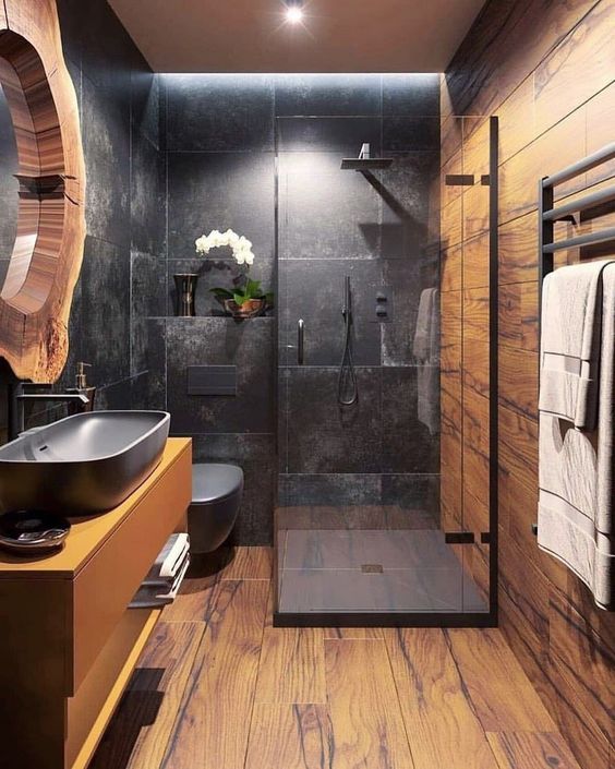 64 Stylish And Cozy Wooden Bathroom Designs Digsdigs - How To Finish Wood For Bathroom