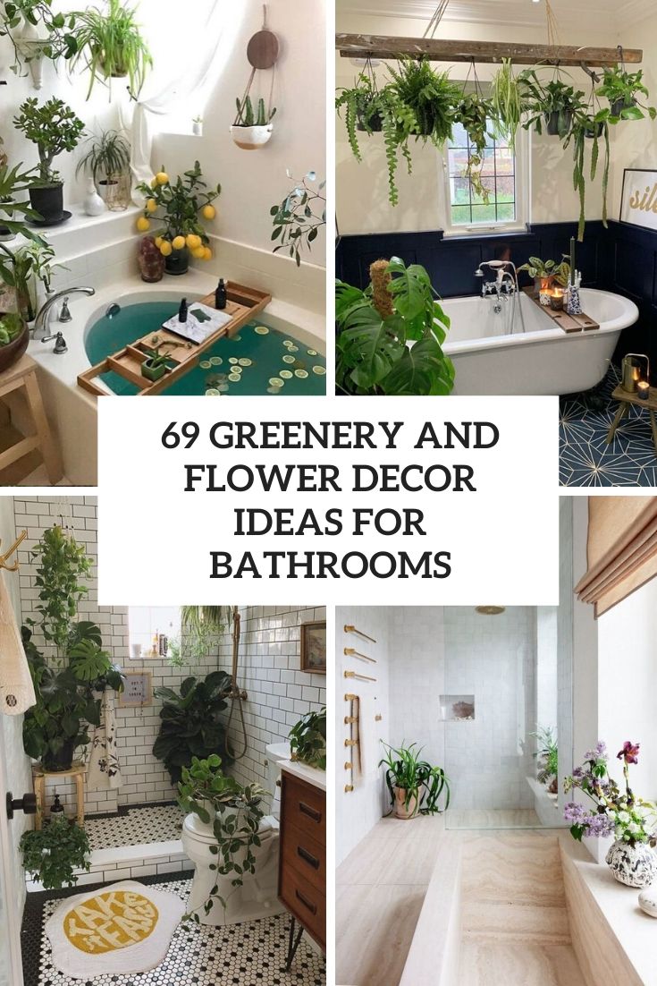 Enliven Your Bathroom With Floral Beauty Discover Bathroom Flowers 