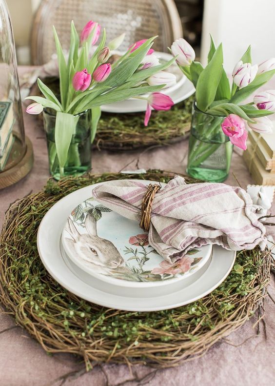 96 Stylish And Inspiring Spring Table Decoration Ideas