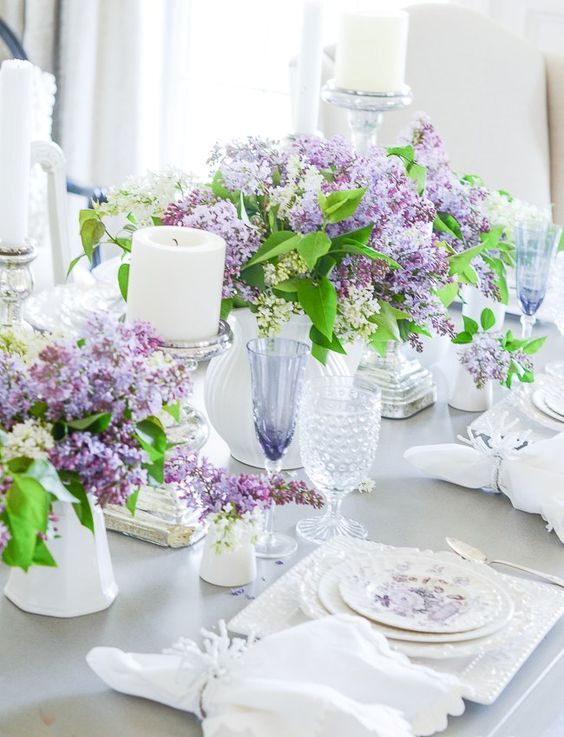 96 Stylish And Inspiring Spring Table Decoration Ideas DigsDigs
