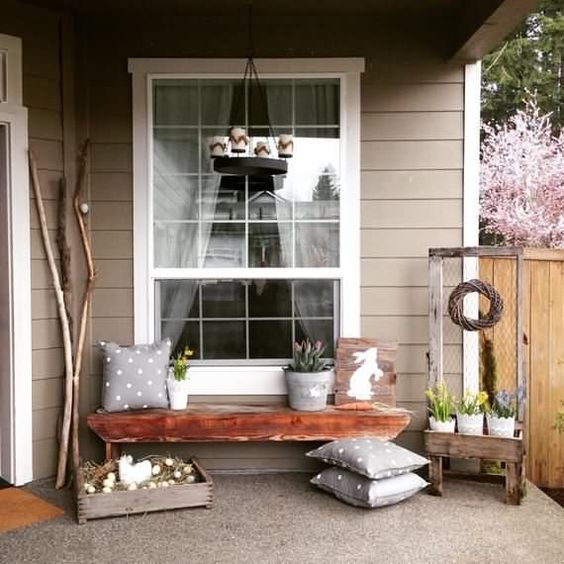 50 Cool Easter Porch Decor Ideas Digsdigs