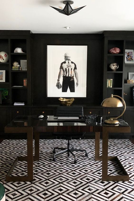 Modern on sale mens desk
