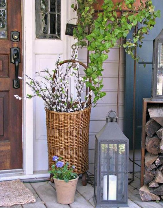 50 Cool Easter Porch Decor Ideas Digsdigs