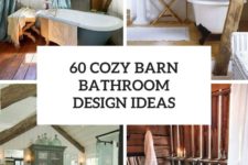60 cozy barn bathroom design ideas cover