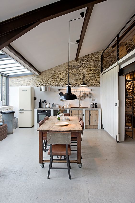60 Dream Barn Kitchen Designs DigsDigs