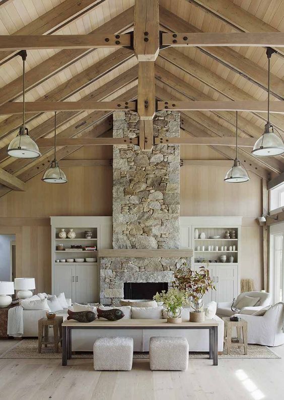 75 Cozy And Inviting Barn Living Rooms DigsDigs