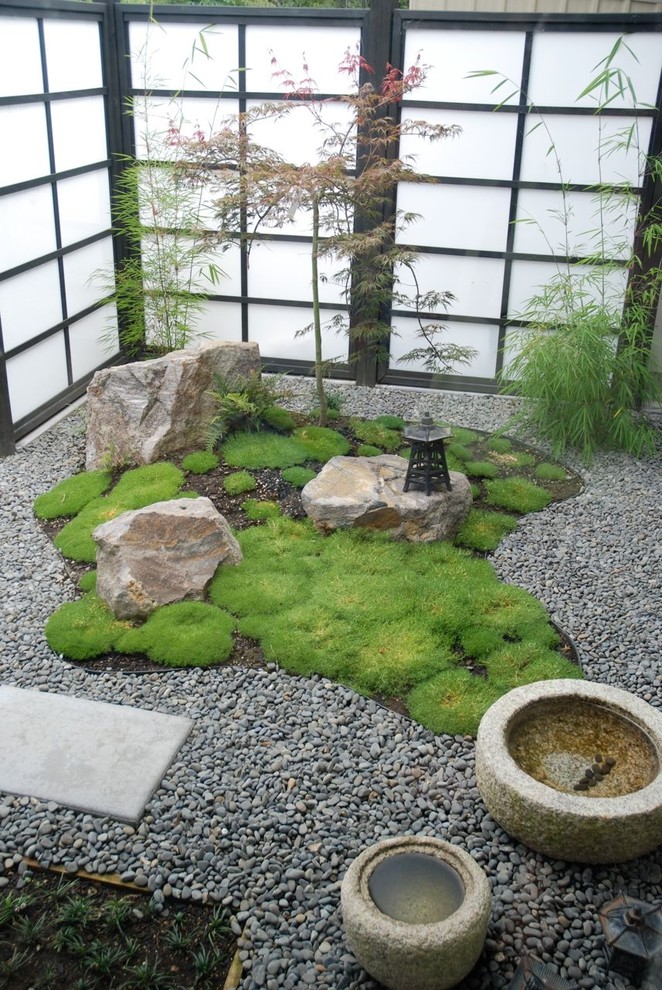 backyard japanese rock garden