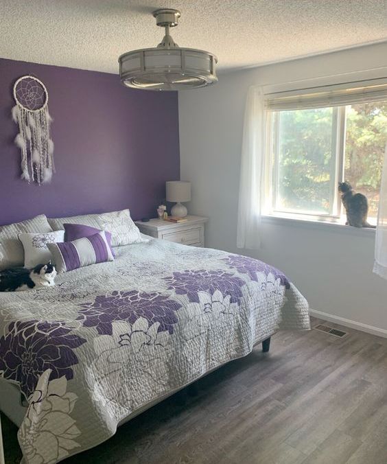 Purple Accents In Bedrooms 78 Stylish Ideas Digsdigs