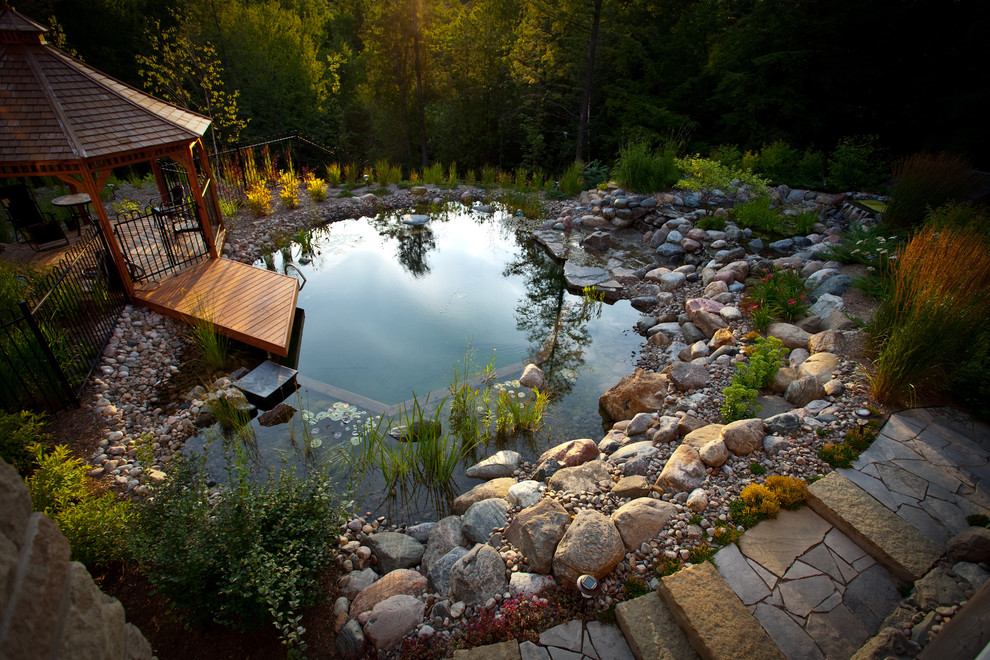 67 Cool Backyard Pond Design Ideas DigsDigs