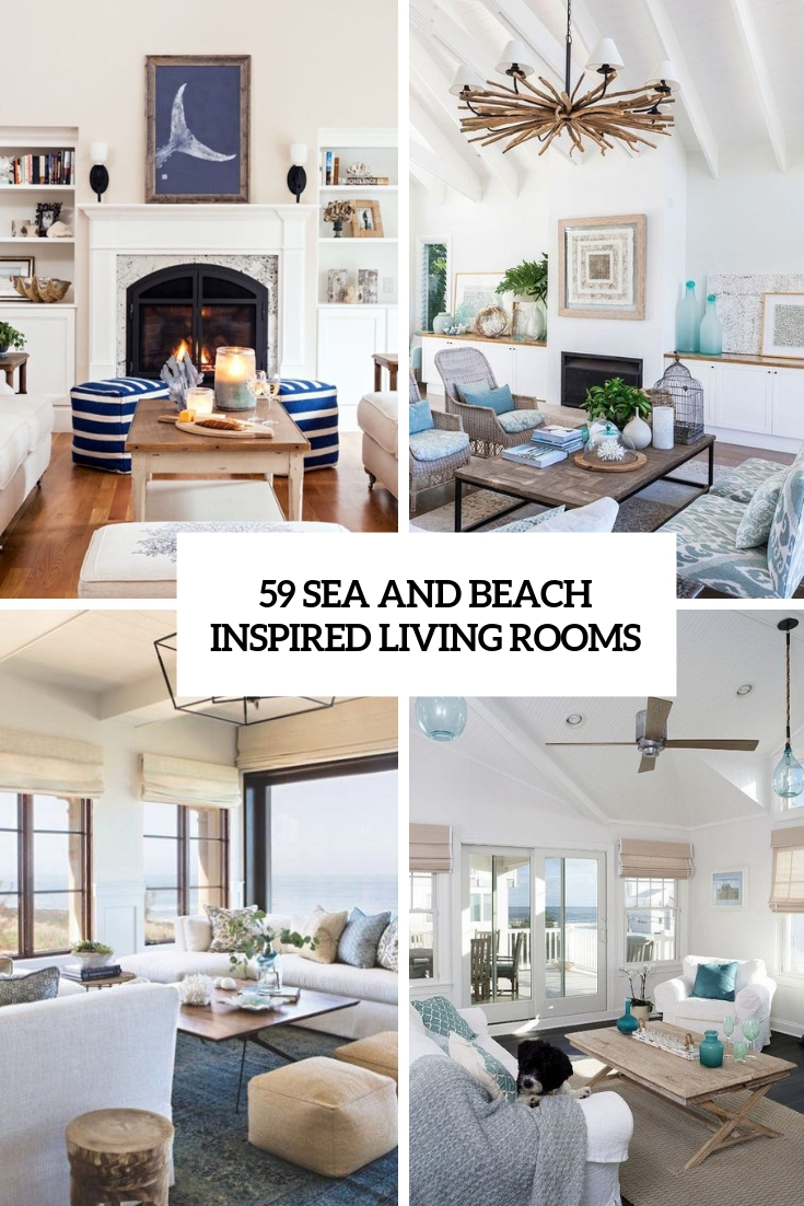 59 Sea And Beach Inspired Living Rooms DigsDigs