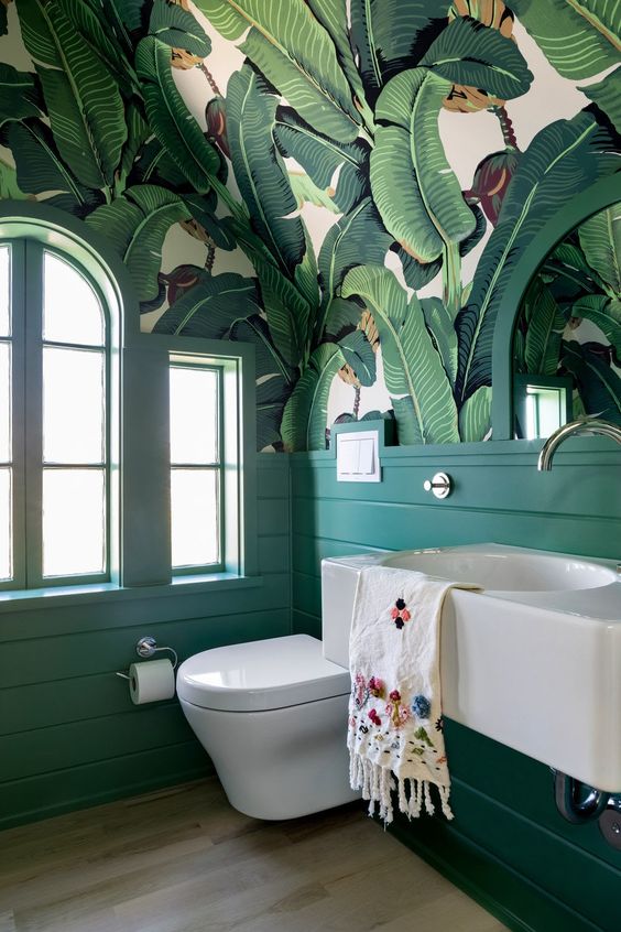 50 Amazing Tropical Bathroom Décor Ideas  DigsDigs