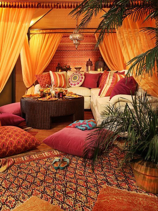75 Charming MoroccoStyle Patio Designs DigsDigs