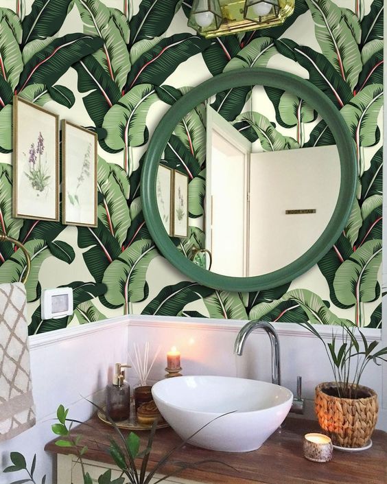 Tropical bathroom shop