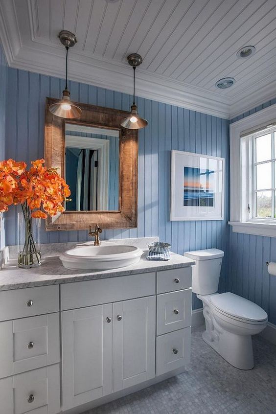 69 Sea Inspired Bathroom Decor Ideas Digsdigs