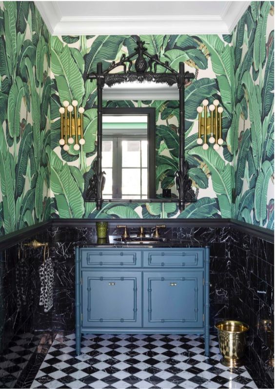 50 Amazing Tropical Bathroom Décor Ideas - DigsDigs