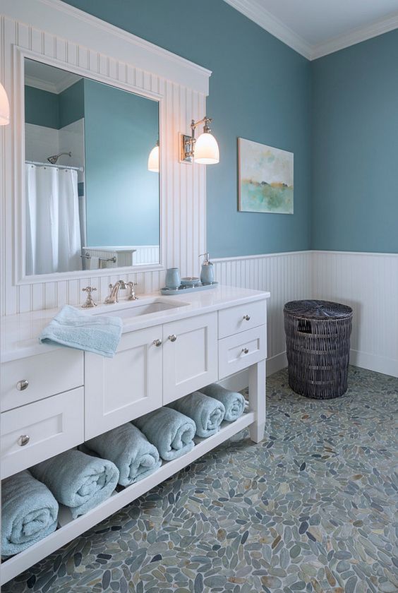  Farmhouse Beach Bathroom Decor Ideas in 2022