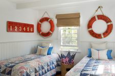 life-buoys could become a great wall decor